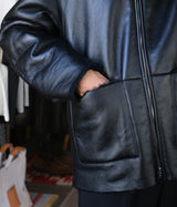 SSSTEIN 25AW "CUT-OFF MOUTON JACKET"