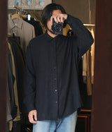 A.PRESSE 2025 Style2 "Wool Regular Collar Shirt"
