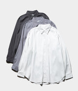 A.PRESSE 2025 Style2 "Double Weave Twill Regular Collar Shirt"