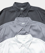 A.PRESSE 2025 Style2 "Double Weave Twill Regular Collar Shirt"