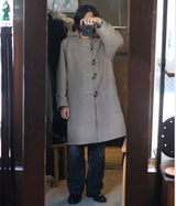 HERILL "Natural cashmere duffle coat"