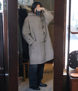 HERILL "Natural cashmere duffle coat"