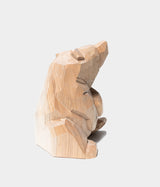 Kenji Sato "Sitting Bear Walnut"