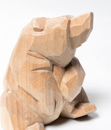 Kenji Sato "Sitting Bear Walnut"
