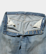 A.PRESSE 2026 Style1 "No.37 Washed Wide Denim Pants"