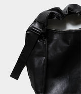 SSSTEIN 26SS "SHIRRING HANDLE LEATHER SHOULDER BAG"