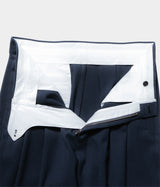 A.PRESSE 2026 Style1 "Cotton Silk Twill Wide Trousers"