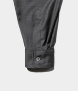 SSSTEIN 26SS "EXTRA FINE WOOL OVERSIZED REGULAR COLLAR SHIRT"