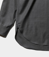 SSSTEIN 26SS "EXTRA FINE WOOL OVERSIZED REGULAR COLLAR SHIRT"