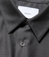 SSSTEIN 26SS "EXTRA FINE WOOL OVERSIZED REGULAR COLLAR SHIRT"