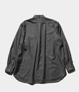 SSSTEIN 26SS "EXTRA FINE WOOL OVERSIZED REGULAR COLLAR SHIRT"