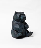 Kenji Sato "Sitting Bear Shina (Ryukyu Indigo Dye)"