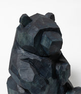 Kenji Sato "Sitting Bear Shina (Ryukyu Indigo Dye)"