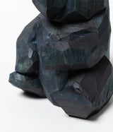 Kenji Sato "Sitting Bear Shina (Ryukyu Indigo Dye)"
