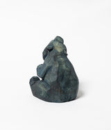 Kenji Sato "Sitting Bear Shina (Ryukyu Indigo Dye)"