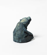 Kenji Sato "Sitting Bear Shina (Ryukyu Indigo Dye)"