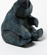 Kenji Sato "Sitting Bear Shina (Ryukyu Indigo Dye)"