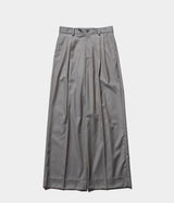 SSSTEIN 26SS "EXTRA FINE WOOL LONG WIDE TROUSERS"