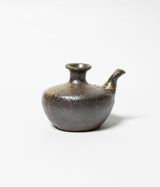 古村其飯 "泥釉カラカラとちぶぐゎー 桐箱付" (沖縄・荒焼)