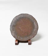 古村其飯 "丸い板皿" (沖縄・荒焼)