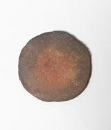 古村其飯 "丸い板皿" (沖縄・荒焼)