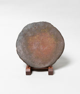 古村其飯 "丸い板皿" (沖縄・荒焼)