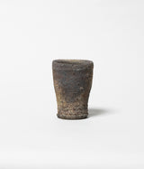 古村其飯 "窯変酒器(桐箱付)" (沖縄・荒焼)