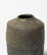 古村其飯 "窯変花入" (沖縄・荒焼)