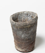 古村其飯 "窯変酒器(桐箱付)" (沖縄・荒焼)