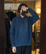 A.PRESSE 2026 Style1 "Vintage Half Zip Sweat Shirt"