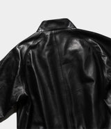 A.PRESSE 2026 Style1 "Leather Harrington Jacket"