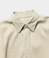 A.PRESSE 2026 Style1 "Double Weave Twill Regular Collar Shirt"