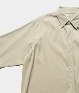 A.PRESSE 2026 Style1 "Double Weave Twill Regular Collar Shirt"