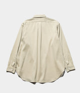 A.PRESSE 2026 Style1 "Double Weave Twill Regular Collar Shirt"