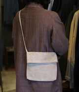 Hender Scheme "pig flap shoulder bag small"