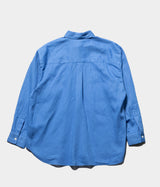 STILL BY HAND "SH05261"Garment-dye over shirt