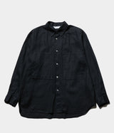 STILL BY HAND "SH05261"Garment-dye over shirt