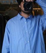 STILL BY HAND "SH00221"Regular collar shirt