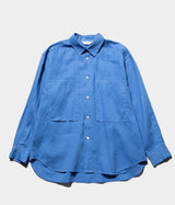 STILL BY HAND "SH05261"Garment-dye over shirt