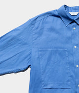 STILL BY HAND "SH05261"Garment-dye over shirt