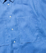 STILL BY HAND "SH05261"Garment-dye over shirt