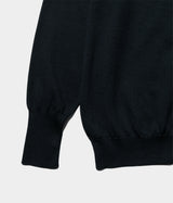 A.PRESSE 2026 Style1 "Cotton Knit Polo Collar Cardigan"