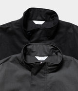 STILL BY HAND "BL02261" Stand Collar Blouson