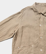 MITTAN "JK-82C" 和紙大麻ジャケット (草木染)