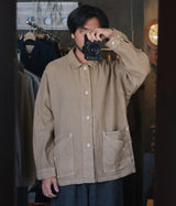 MITTAN "JK-82C" 和紙大麻ジャケット (草木染)