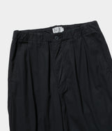 STILL BY HAND "PT01261"Garment-dye 2pleat pants