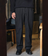 STILL BY HAND "PT01261"Garment-dye 2pleat pants