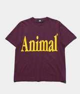 STUDIO ANIMALS "Animals Letter T-Shirt Solid Print"