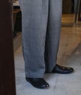 STILL BY HAND "PT08261" Pigment print easy pants