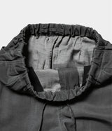 STILL BY HAND "PT08261" Pigment print easy pants